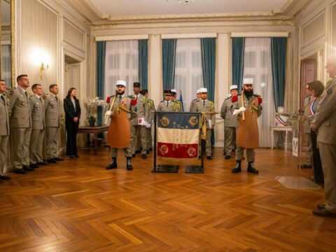 13DBLE. 11 легионеров 13-й полубригады Иностранного легиона получили гражданство Франции